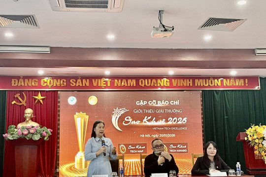 Giải thưởng Sao Khuê 2026: Phác họa bản đồ giải pháp công nghệ số cho kỷ nguyên phát triển mới