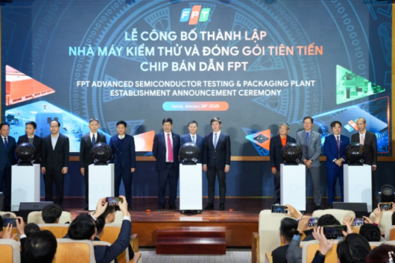 Tin vui: Việt Nam có nhà máy kiểm thử, đóng gói chip bán dẫn đầu tiên do người Việt làm chủ