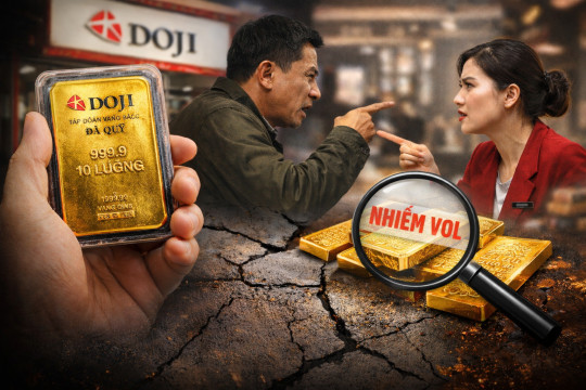 Khách hàng bị DOJI từ chối và đe doạ khi bán lại vàng đã mua: Chữ TÍN bị đặt dấu hỏi