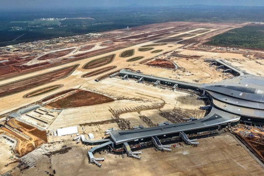 Vinaconex 'phủ sóng' các gói thầu ở sân bay Long Thành