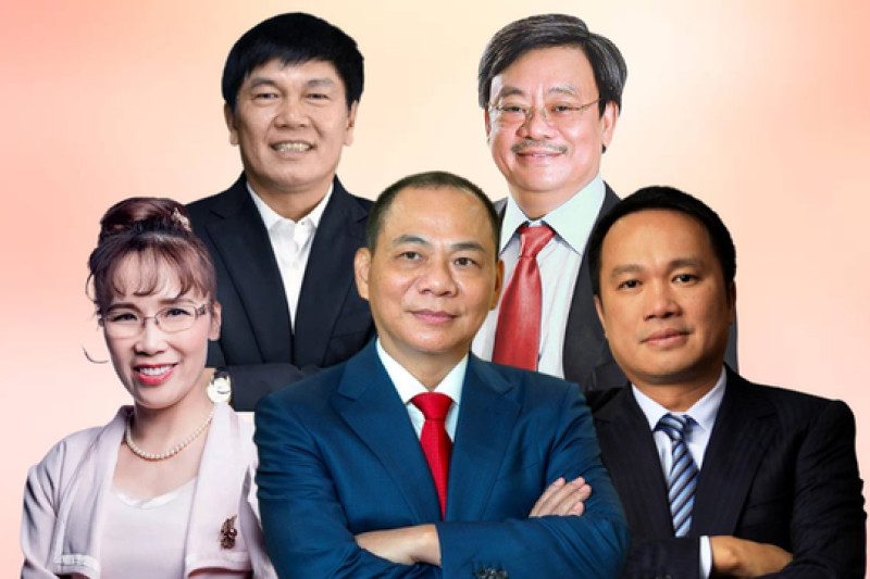 Tài sản các tỷ phú Việt tăng bao nhiêu trong năm qua?