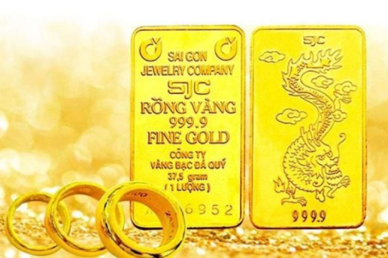 Chiều 26/3: Giá vàng SJC, giá vàng nhẫn trơn giảm mạnh