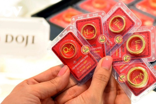 Giá vàng sáng 27/3 giảm mạnh