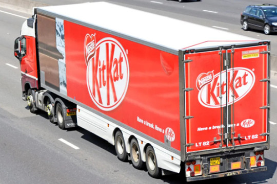 12 tấn kẹo chocolate KitKat của Tập đoàn Nestle bị đánh cắp