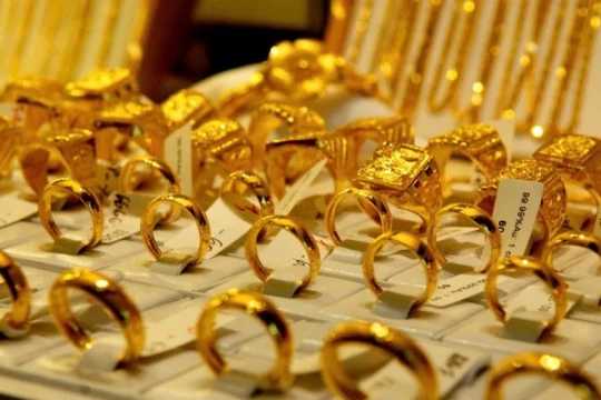 Giá vàng SJC, vàng nhẫn trơn sáng 1/4