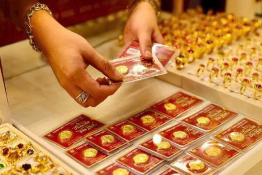 Giá vàng ngày 6/4: Quay đầu giảm